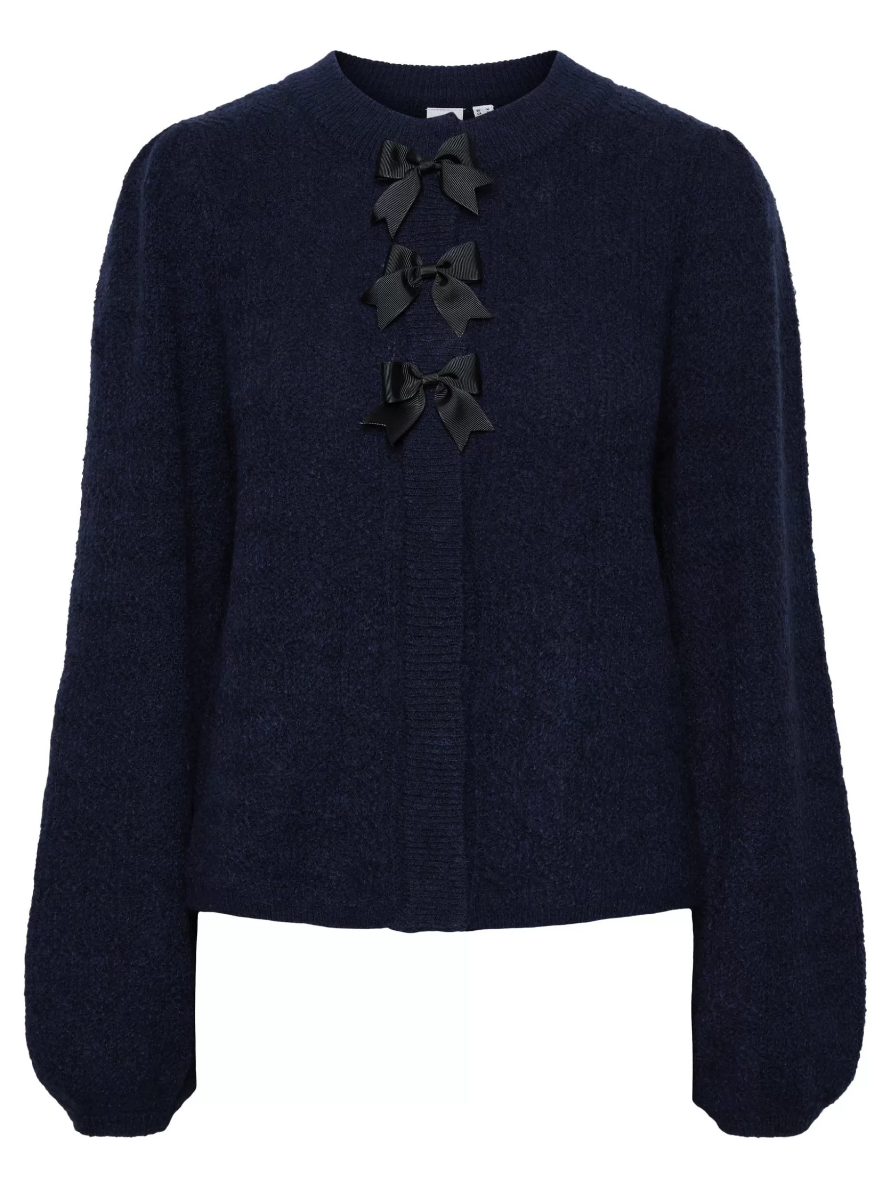 New YAS BONSA STRIKKET CARDIGAN NavyBlazer