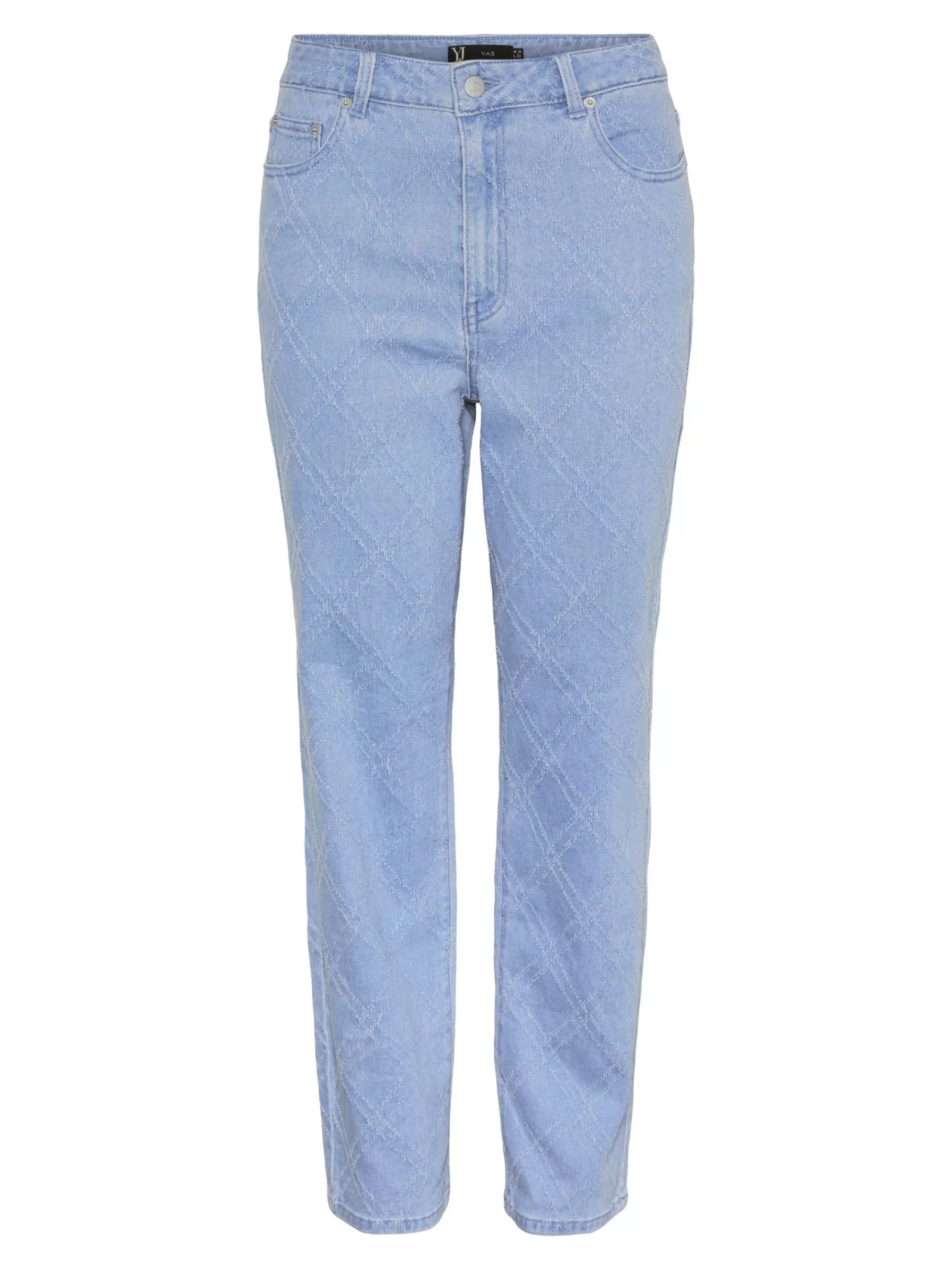 Outlet YAS PANE STRAIGHT FIT JEANS LightBlueDenim