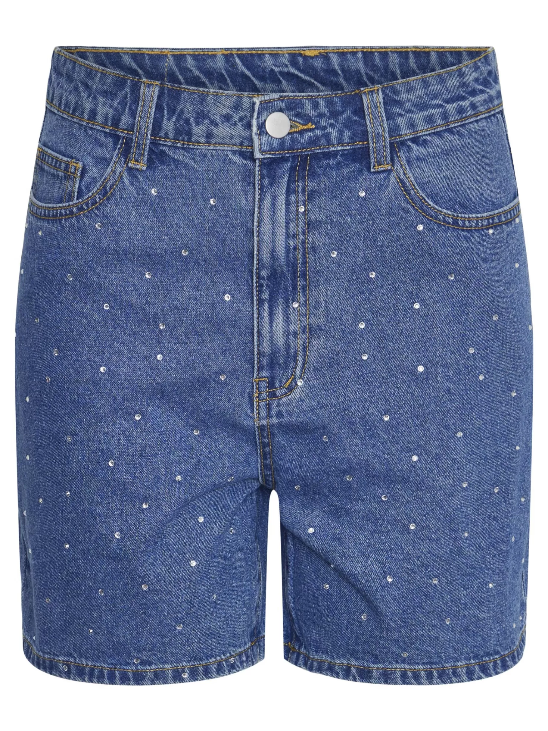 Hot YAS RISTO DENIMSHORTS MediumBlueDenim