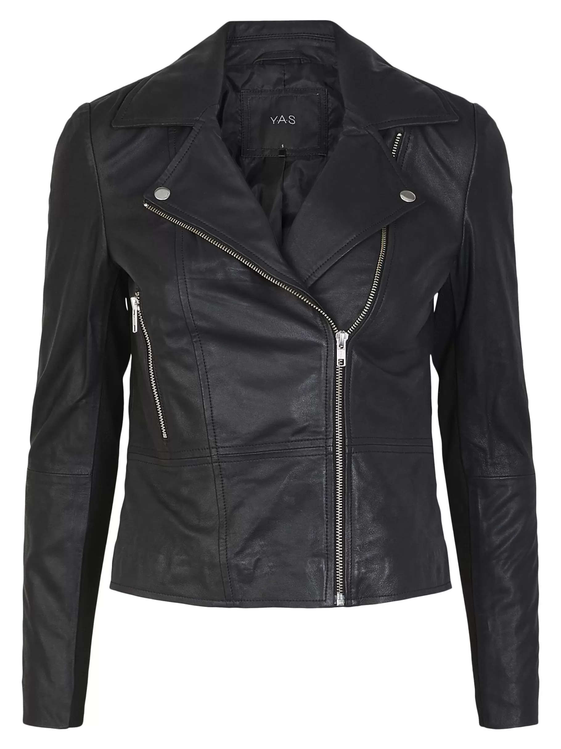 Sale YAS SOPHIE LÆDER BIKERJAKKE Black